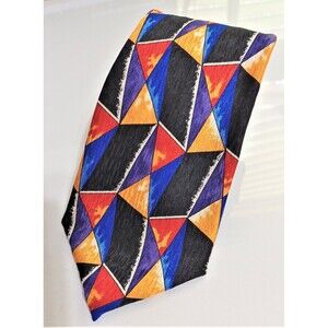 Cocktail Collection Abstract Design Silk Neck Tie Beer As Seen Under Microscope